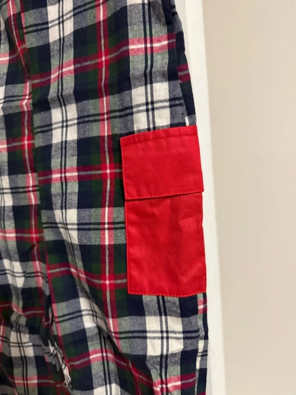 NWT “Apple of my Eye” Plaid Longalls